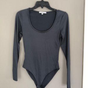Gaze, XS, grey long sleeved bodysuit